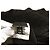 Marithé et François Girbaud Marithe Francois Girbaud Blusa sin mangas de encaje negro Cami Talla grande Fr 38 - vista 6