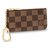 Louis Vuitton LV key pouch DE Brown Leather  ref.195512