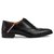 Chaussures brogues noires Sylvia Gucci Cuir Veau façon poulain Multicolore  ref.195579