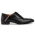 Chaussures brogues noires Sylvia Gucci Cuir Veau façon poulain Multicolore  ref.195584