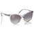 Tiffany & Co Tiffany Gray Cat Eye Tinted Sunglasses Grey Plastic  ref.195601