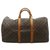 Louis Vuitton Keepall 50 Brown Cloth  ref.195677