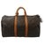 Louis Vuitton Keepall 50 Brown Cloth  ref.195683