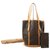 Louis Vuitton handbag Brown Cloth  ref.195692