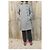 Abrigo Apc de tweed de lana gris corte trapecio 36 - vista 7