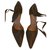 Gianna Meliani High heel, 10 cm Black Leather  ref.195716