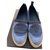Louis Vuitton espadrillas Blu Tela  ref.195724