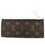 Louis Vuitton Purses, wallets, cases Brown Cloth  ref.195733