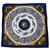 Hermès Astrology Navy blue Silk  ref.195790