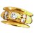 Autre Marque Armreifring aus Gelbgold und Diamanten Golden Gelbes Gold  ref.195824