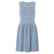 Ganni Dresses Blue Polyester Viscose Elastane  ref.195869