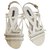 Louis Vuitton sandals Cream Leather  ref.195904