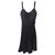 Gianni Versace Fashion show dress Black Silk Elastane Polyamide  ref.195916