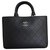 Trendy CC Prächtige große schwarze Einkaufstasche von Chanel Leder  ref.195919