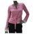 Chaqueta de tweed rosa CHANEL Sz.36  ref.195941