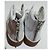 Sneakers Neil Barrett in pelle bianca Bianco - vista 4