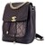 Chanel backpack Black Leather  ref.196176
