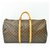 Louis Vuitton Keepall 60 Brown Cloth  ref.196245