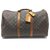 Louis Vuitton Keepall 50 Brown Cloth  ref.196269
