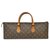 Louis Vuitton handbag Brown Cloth  ref.196300