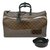Louis Vuitton Keepall Bandouliere 50 Brown Cloth  ref.196418