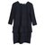 Ganni Dresses Black Polyester Elastane  ref.196440