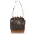 Louis Vuitton Brown Monogram Noe Leather Cloth  ref.196461