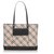Burberry Brown Nova Check Canvas Tote Bag Multiple colors Beige Leather Cloth Pony-style calfskin Cloth  ref.196494