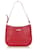 Burberry Red Leather Shoulder Bag Pony-style calfskin  ref.196516