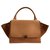Céline Medium Trapèze handbag Caramel Leather  ref.196539