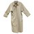 Burberry woman raincoat vintage t 42 Beige Cotton Polyester  ref.196547