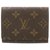 Louis Vuitton wallet Brown Cloth  ref.196568