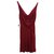 Moschino Cheap And Chic Kleider Bordeaux Strahl  ref.196602