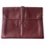 Hermès Jige Dark red Leather  ref.196693