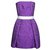 Mary Katrantzou nuevo vestido de jacquard Runway Púrpura Seda  ref.196700