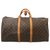 Louis Vuitton Keepall 60 Brown Cloth  ref.196703
