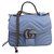 Gucci Handtaschen Blau Leder  ref.196724