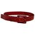 Chanel Cinturones Roja Cueros exoticos  ref.196786