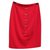 Burberry Skirts Red Polyester  ref.196897