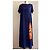 Pier Antonio Gaspari Flared blu dress Blue - view 8