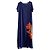 Pier Antonio Gaspari Tinte blau Kleid