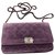 Chanel Clutch bags Purple Velvet  ref.197011