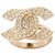 Chanel Ring Golden Korb  ref.197042