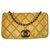 Timeless Chanel Amarelo Couro  ref.197138