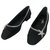 Chanel Loafers Suede Noir  ref.197178