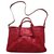 LONGCHAMP 3D Red Leather  ref.197244