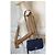 Chanel Medium Top Handle Flap Bag mit Karte, Box, Staubbeutel Blau Dunkelblau - Ansicht 33