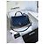 Chanel Medium Top Handle Flap Bag mit Karte, Box, Staubbeutel Blau Dunkelblau - Ansicht 34