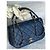 Chanel Medium Top Handle Flap Bag mit Karte, Box, Staubbeutel Blau Dunkelblau - Ansicht 5