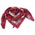 Chanel scarf Red Silk  ref.197306